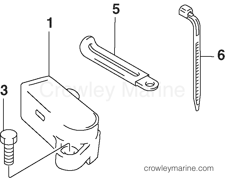 2003 Outboard 40 - J40PL4STC - TRIM SENDER