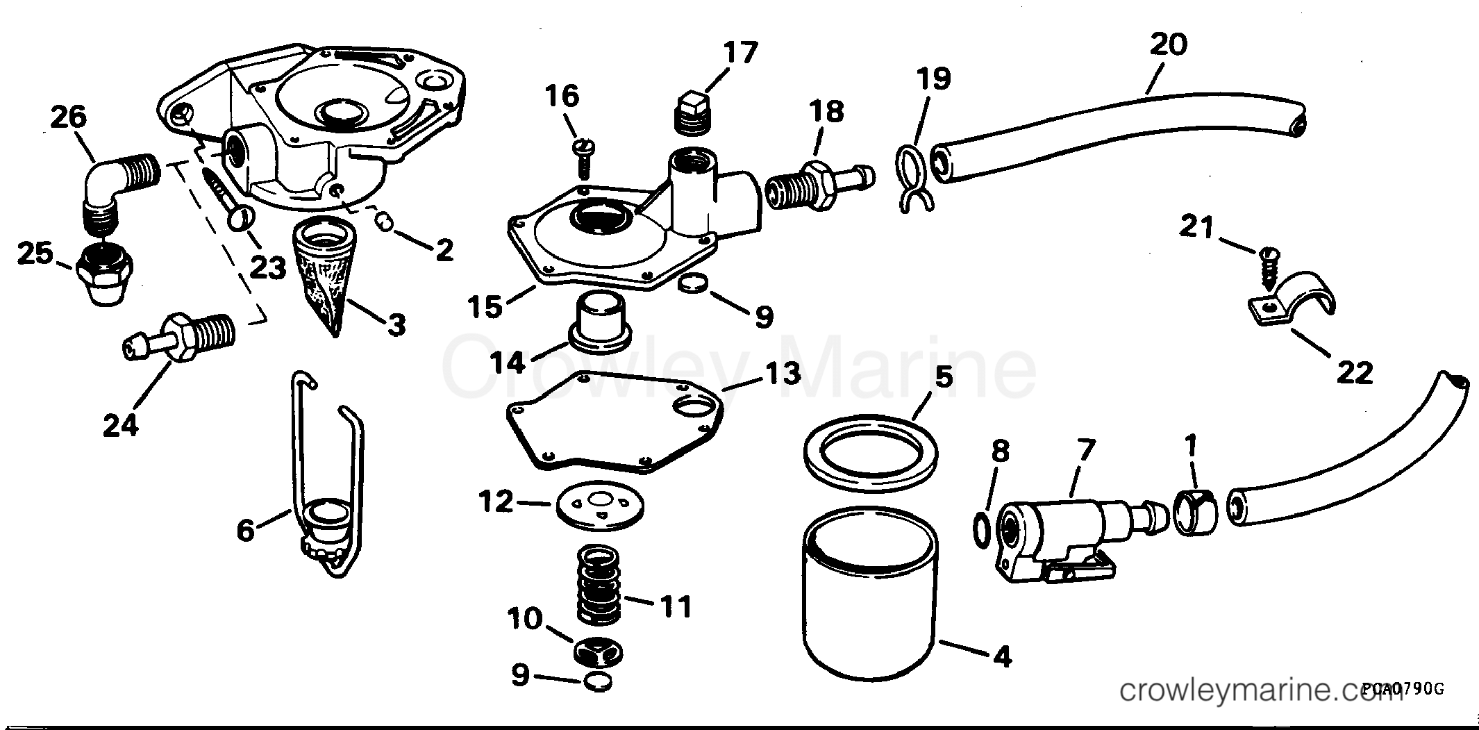 1996 Rigging Accessories - Fuel System - PRIMER PUMP KIT