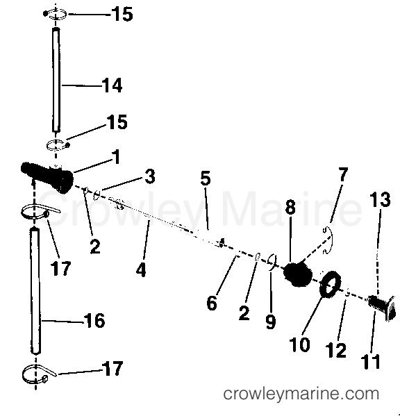 1987 Outboard 4 - J4RCUD - PRIMER PUMP