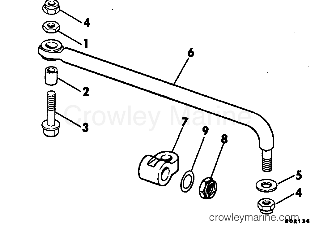 1981 Rigging Accessories - Steering - STEERING CONNECTOR KIT 70-235
