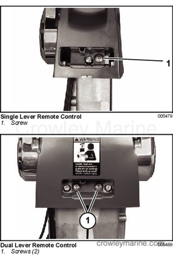 BINNACLE MOUNT REMOTE CONTROL INSTALLATION AND USER’S GUIDE Crowley
