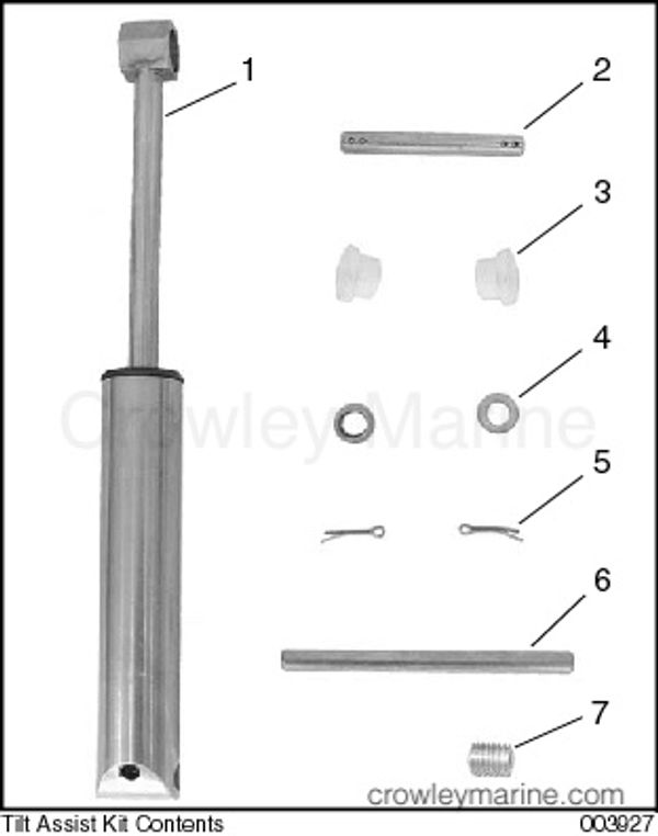 Tilt Assist Kit P N 5006139 Installation Instructions Crowley Marine