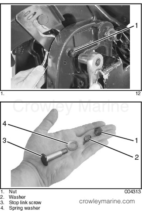 Outboard Motor Manual Tilt Assist