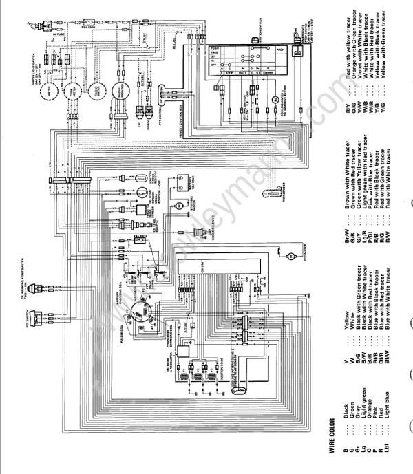 Service Manual DT75, DT85 Wiring Diagram [208][Dt75, Dt85] | Crowley Marine