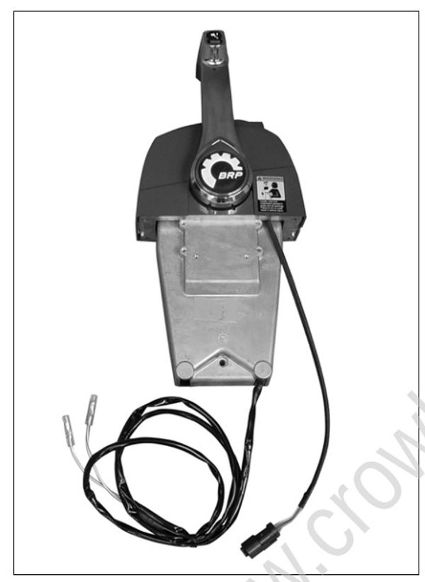 Portable Outboard Binnacle Mount Remote Control [766578] | Crowley Marine