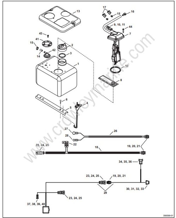 Remote Oil Tank Kit [356599 Revision A] Crowley Marine