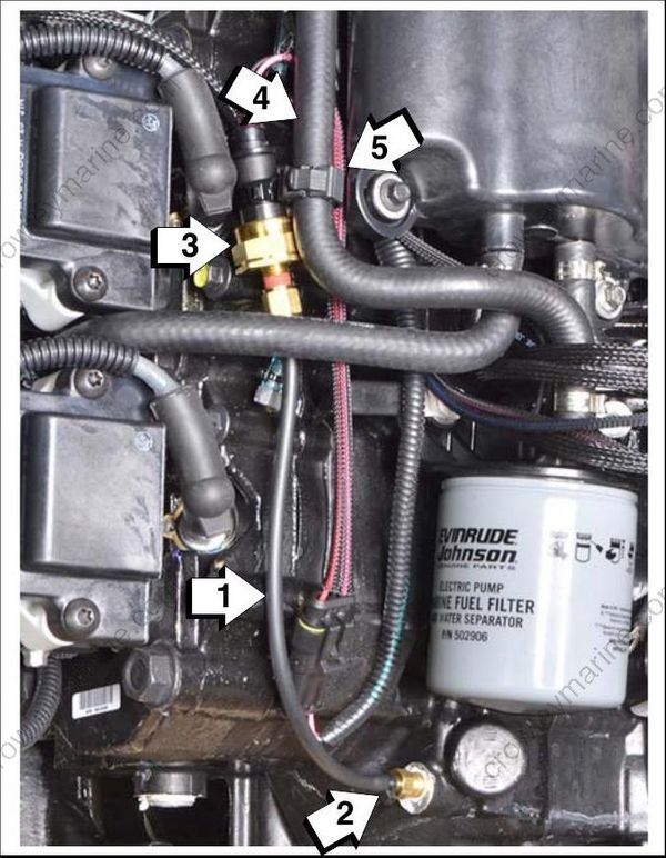 Water Pressure Sensor Kit (50 Psi) [356005 Revision A] Crowley Marine