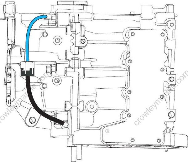 Service Manual 1530 HP Oiling System [Oil Recirculation Diagram