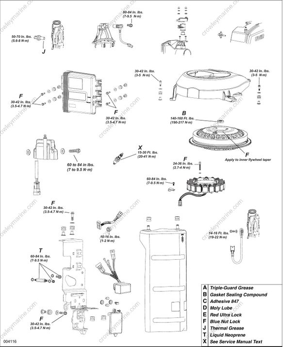 Service Manual 200-300 HP E-TEC Electrical And Ignition [Service Chart ...