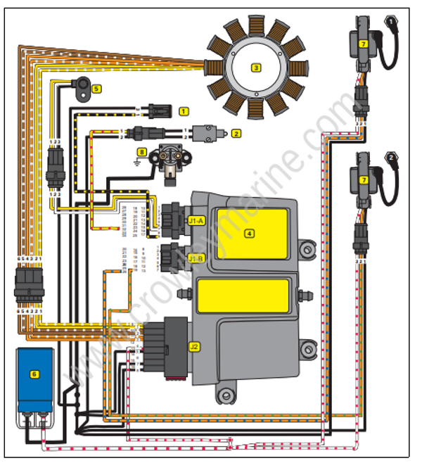 Service Manual 5008330_55 HP MFE Electrical And Ignition [Ignition ...
