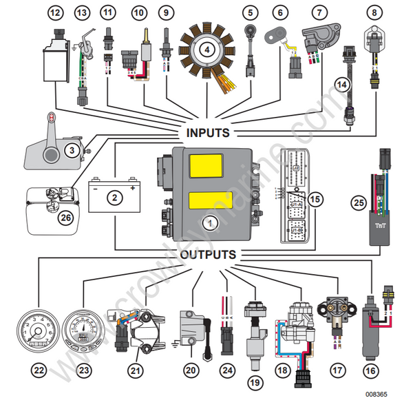 Service Manual 5008334_200-300 HP 90° V6 Engine Managment Module [Emm ...