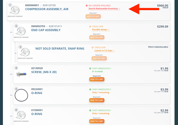 Stock Status Design Update