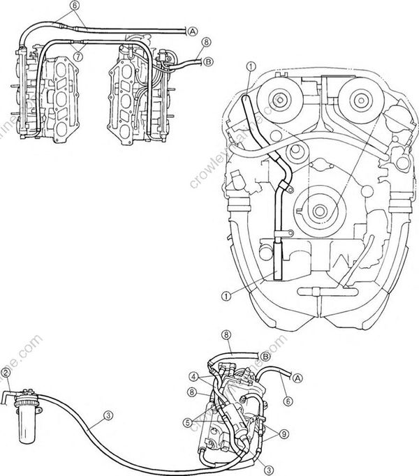 Fuel System [Hose Routing] [2008] Crowley Marine