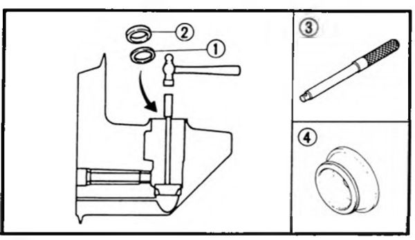 Lower Unit [Drive Shaft, Forward Gear And Shift Rod] [2000