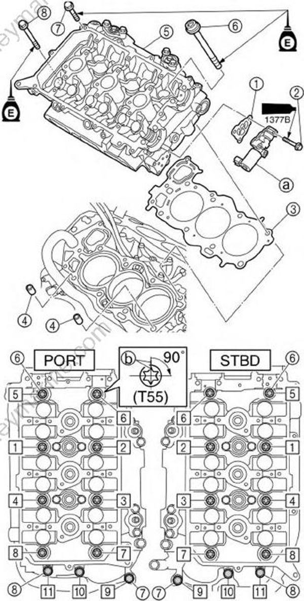 Power Unit [Cylinder Head] [2013] Crowley Marine