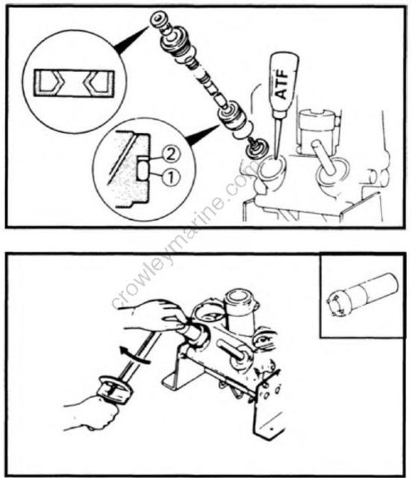 Bracket Unit [Power Trim And Tilt Unit] [1998] | Crowley Marine
