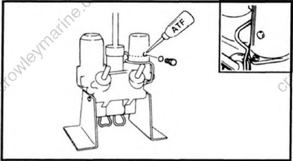 Bracket Unit [Power Trim And Tilt Unit] [1998] | Crowley Marine
