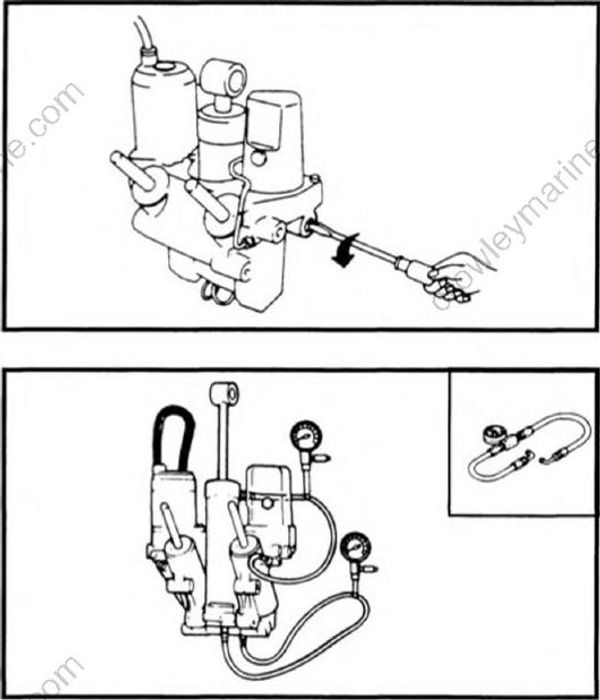 Bracket Unit [Power Trim And Tilt Unit] [1998] | Crowley Marine
