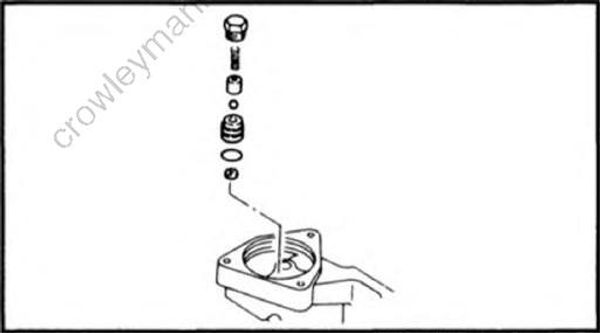 Bracket Unit [Power Trim And Tilt Unit] [1998] | Crowley Marine
