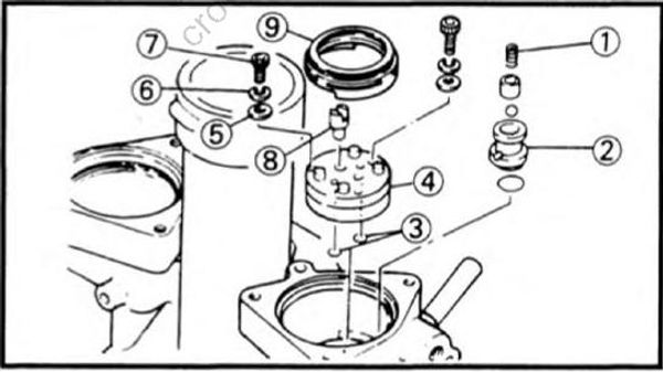 Bracket Unit [Power Trim And Tilt Unit] [1998] | Crowley Marine