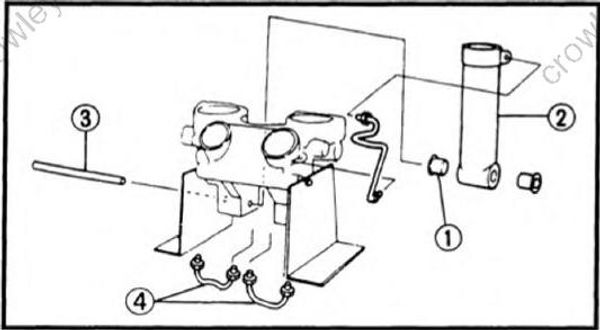 Bracket Unit [Power Trim And Tilt Unit] [1998] | Crowley Marine