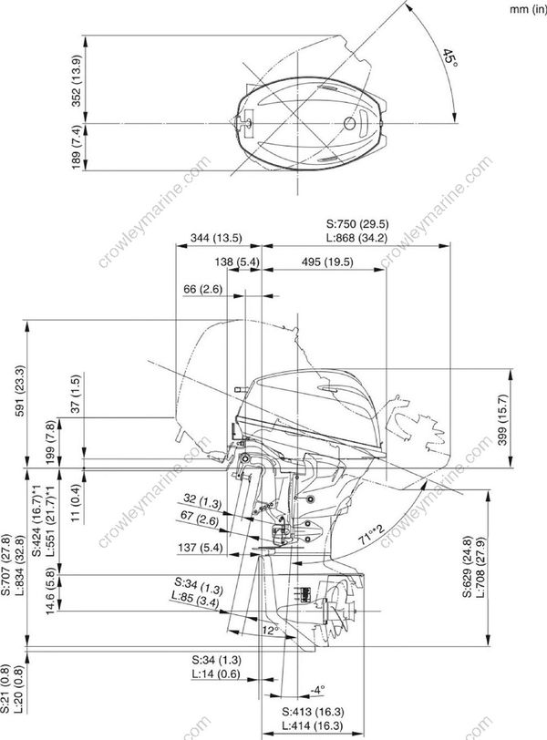 Specifications [External Dimensions] [2017] Crowley Marine