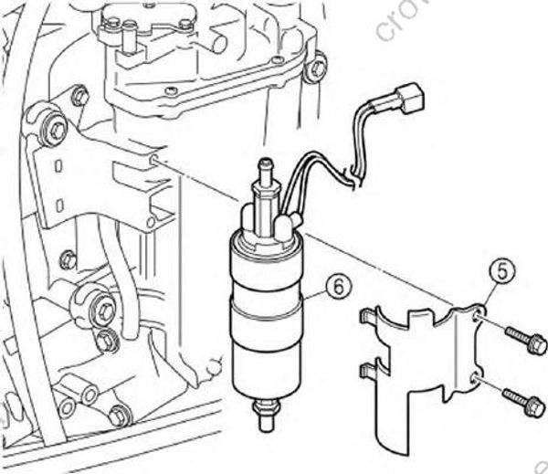 Fuel System [Lower Pressure Fuel Pump] [2017] Crowley Marine
