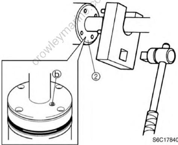 Bracket Unit [Tilt Cylinder And Trim Cylinder 2] [2015