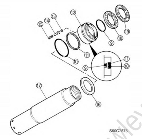 Bracket Unit [Tilt Cylinder And Trim Cylinder 2] [2015