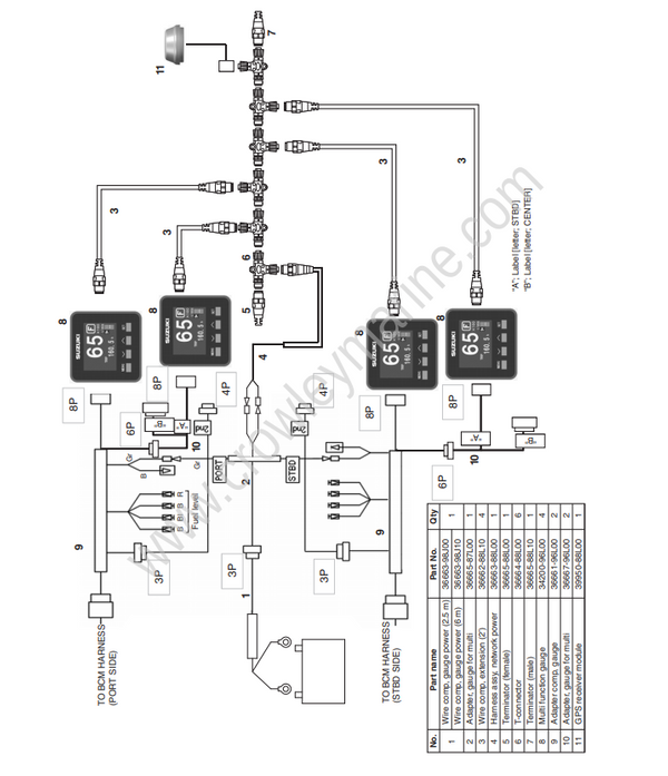 Setup Manual DF200AP Multi Function Gauge System Connection Crowley