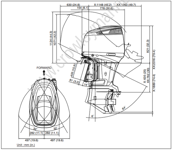 Setup Manual DF300, DF300AP Outboard Motor Installation Crowley Marine