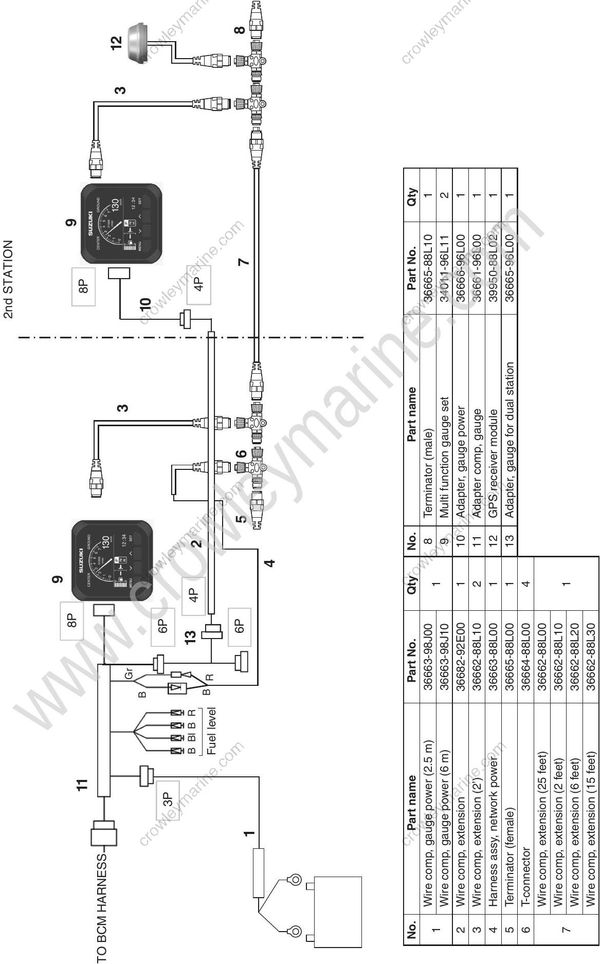Setup Manual DF350A Multi Function Gauge System Connection Crowley Marine