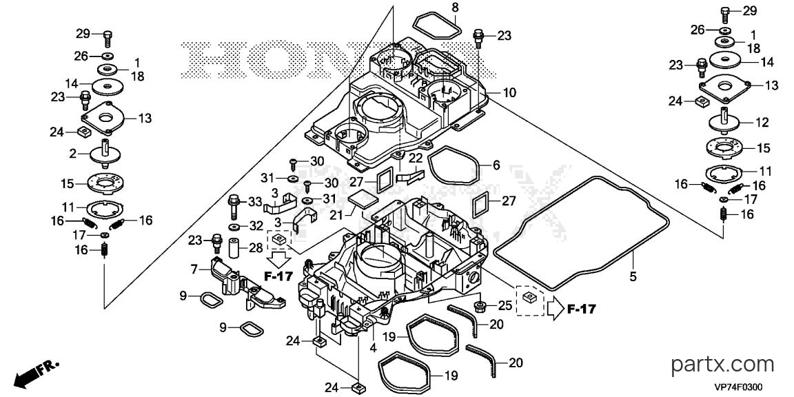 Honda HRM310K1 EAA - FRAME