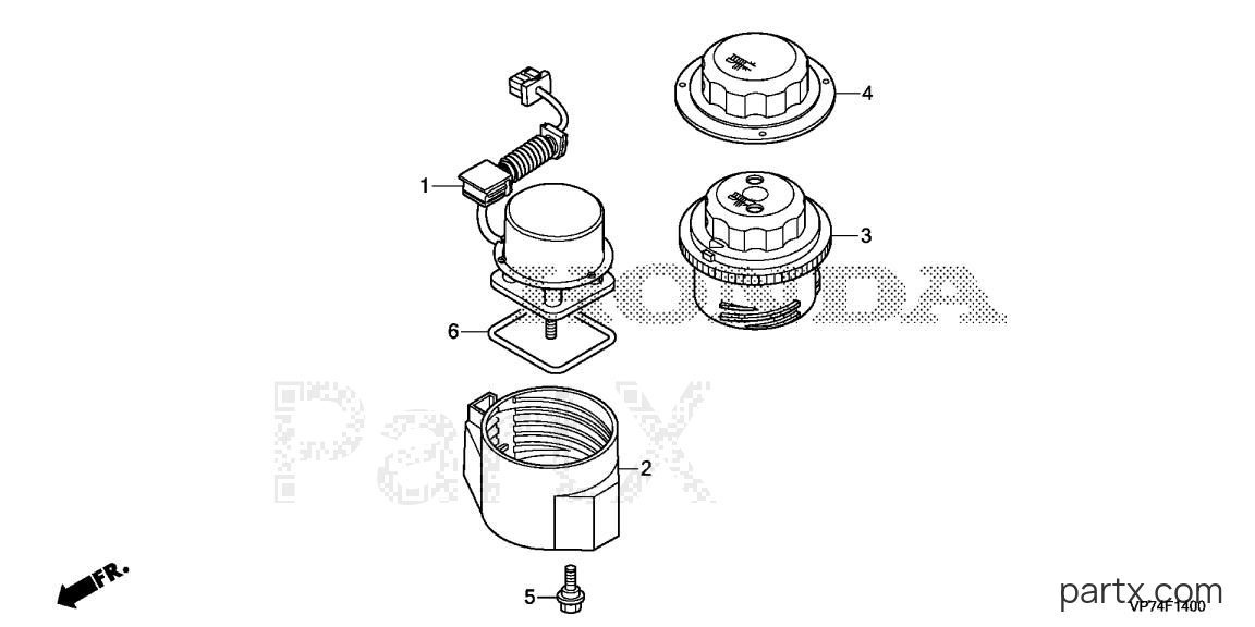 Honda HRM520K1 EAA - WORK MOTOR