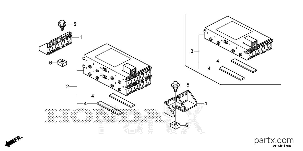 Honda HRM310K1 EAA - BATTERY
