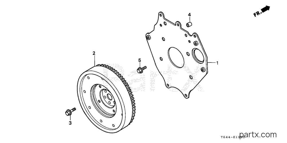 Honda H6522 A4H - FLYWHEEL
