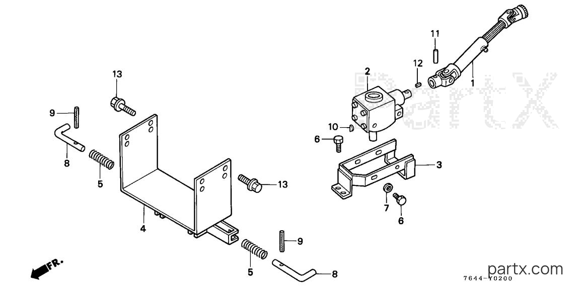 Honda MM60 A - UNIVERSAL JOINT