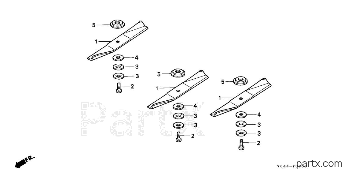 Honda MM60 A - ROTARY BLADE