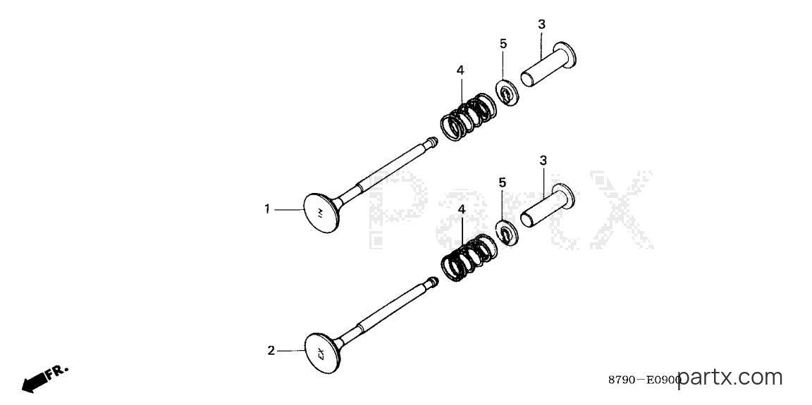 Honda GV35 N1 - VALVE - VALVE SPRING