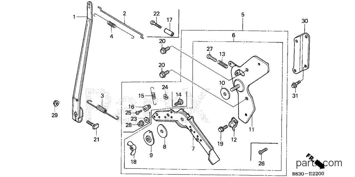 Honda G200 QCX - CONTROL (1)