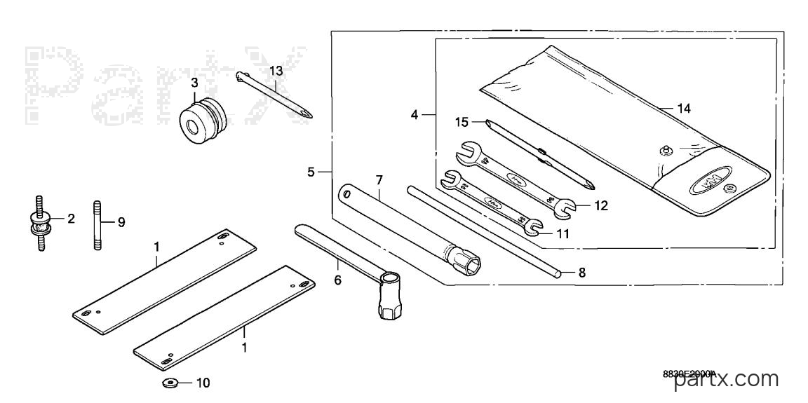 Honda G200 QZDV - TOOL