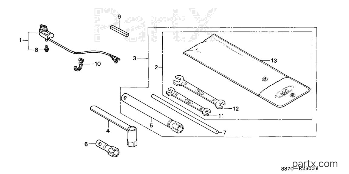 Honda G150 HQAF - TOOLS