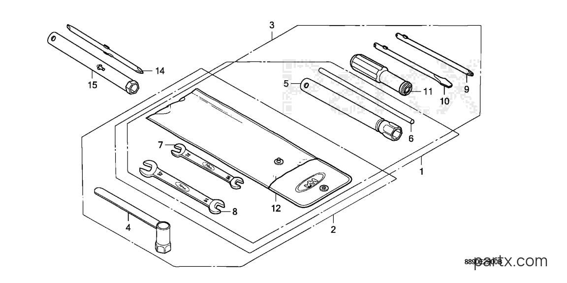 Honda G300 QZDX - TOOL