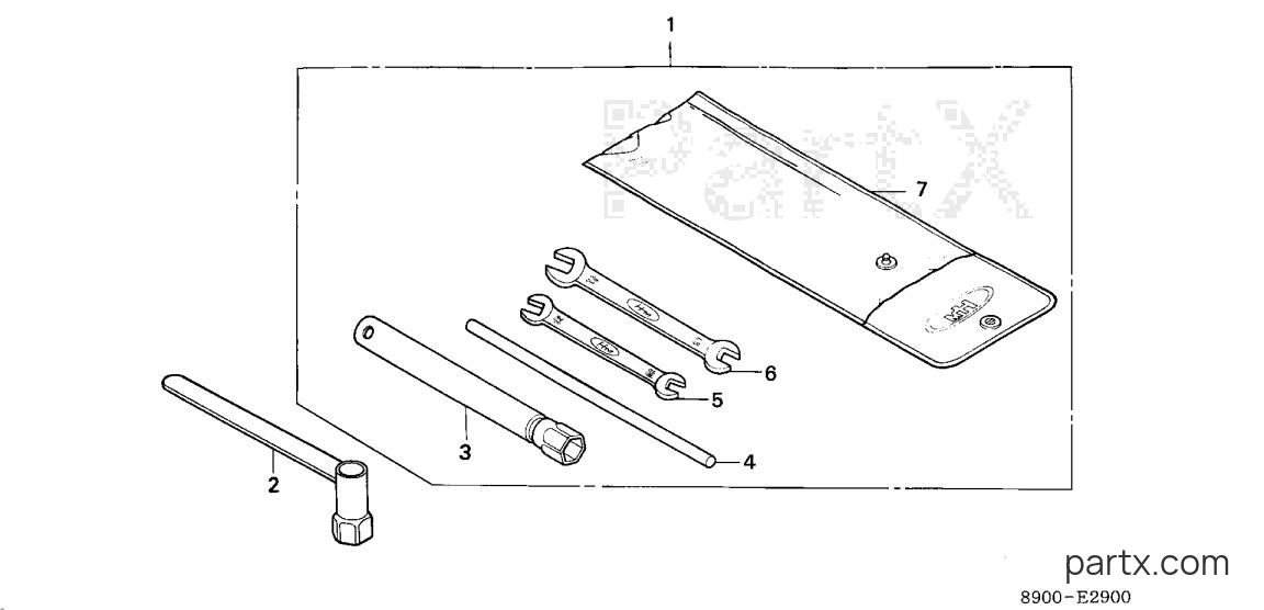 Honda G400 QJ0 - TOOL