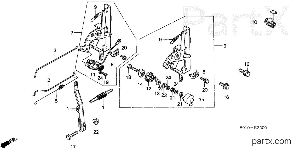 Honda GV400K1 ADAB - CONTROL