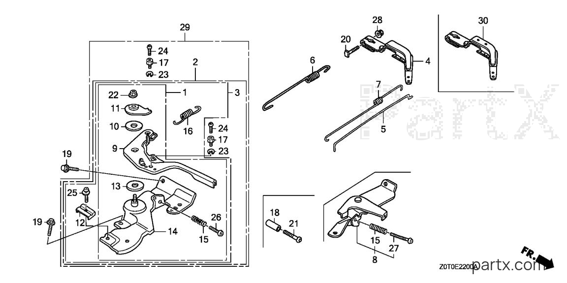 Honda GX160T1 QGR9 - CONTROL (1)