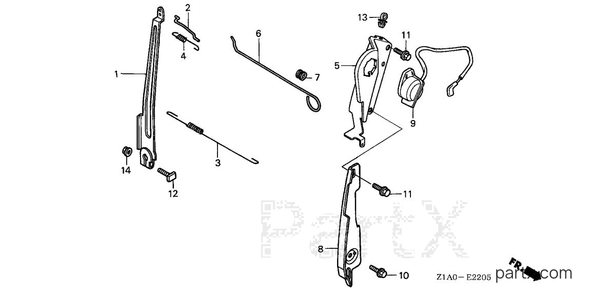 Honda GC190A DHAF - CONTROL (3)