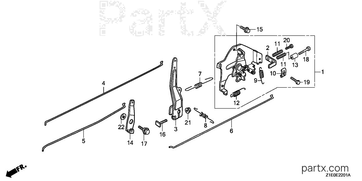 Honda GXV390T1 DCAA - CONTROL (2)