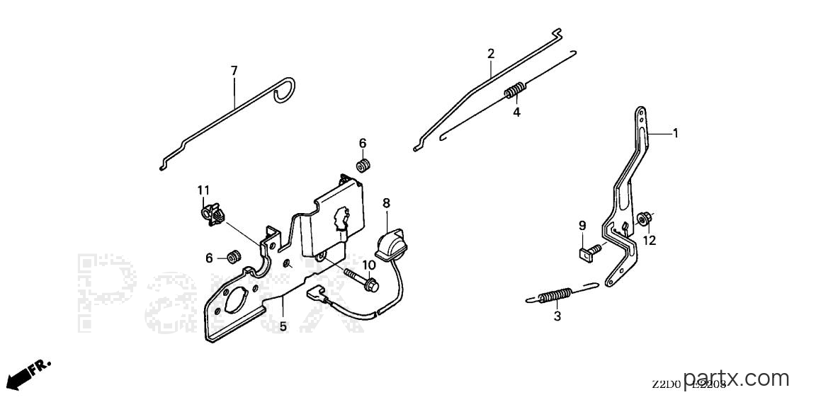 Honda GSV190A N5AF - CONTROL (4)