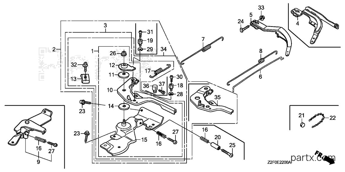 Honda GX160K1 SD - CONTROL (1)